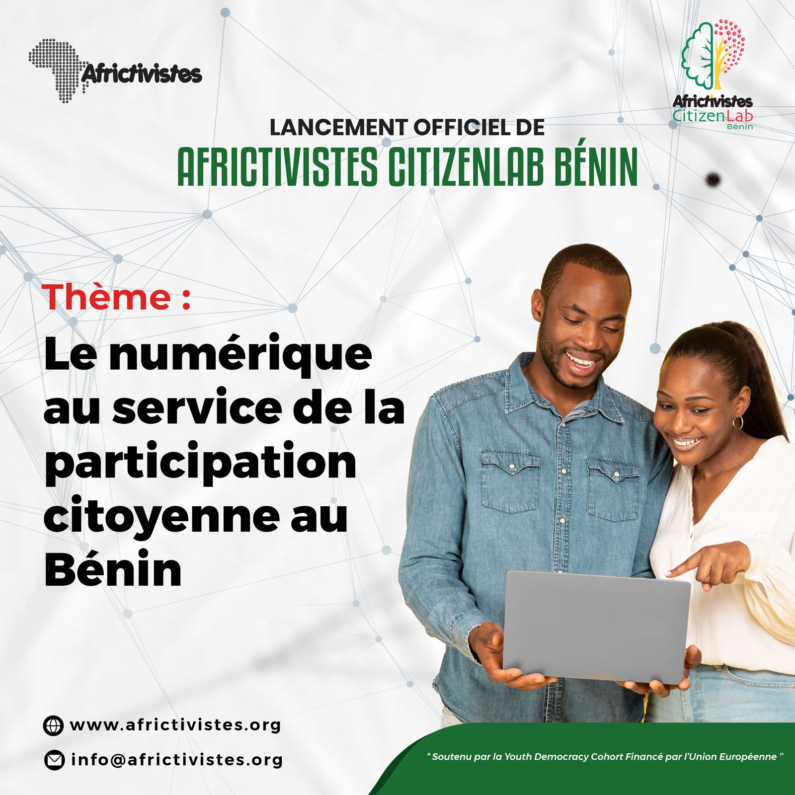AfricTivistes ouvre un deuxième laboratoire de réflexion citoyen au Bénin 