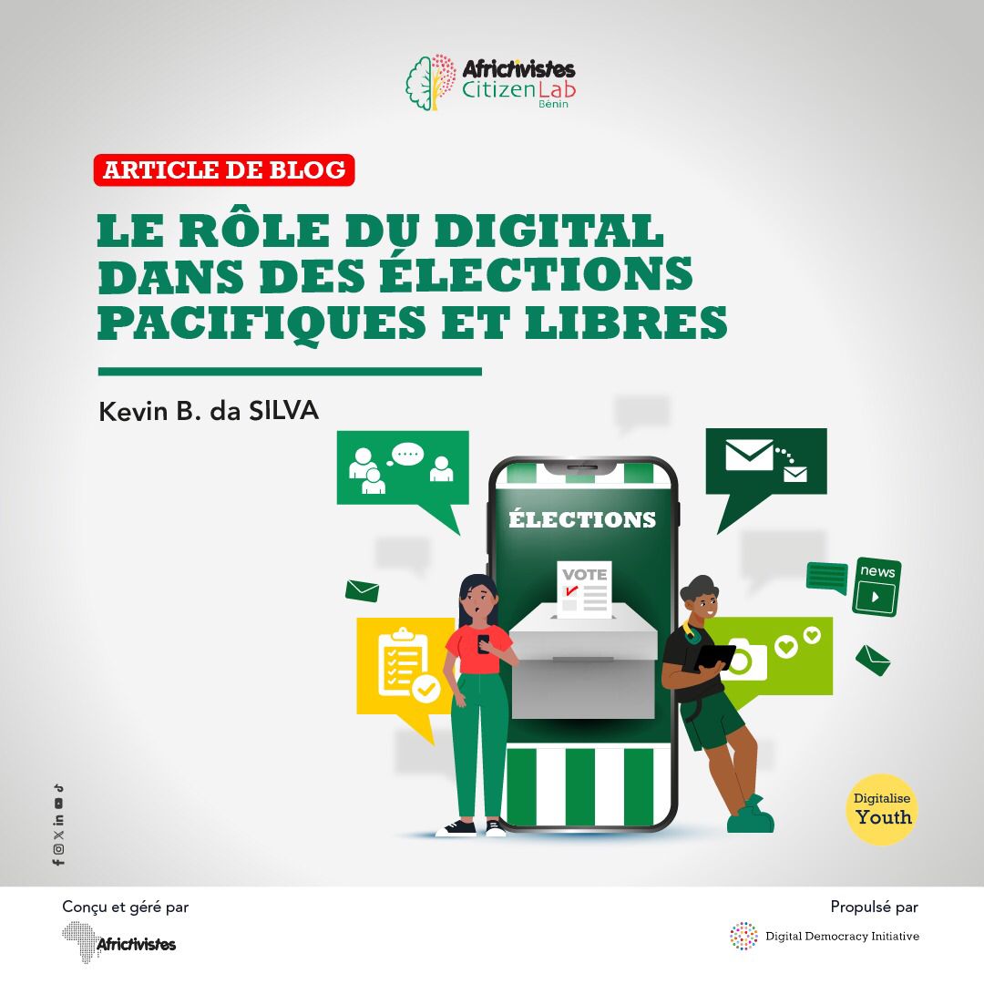 Le rôle du digital dans des élections pacifiques et libres