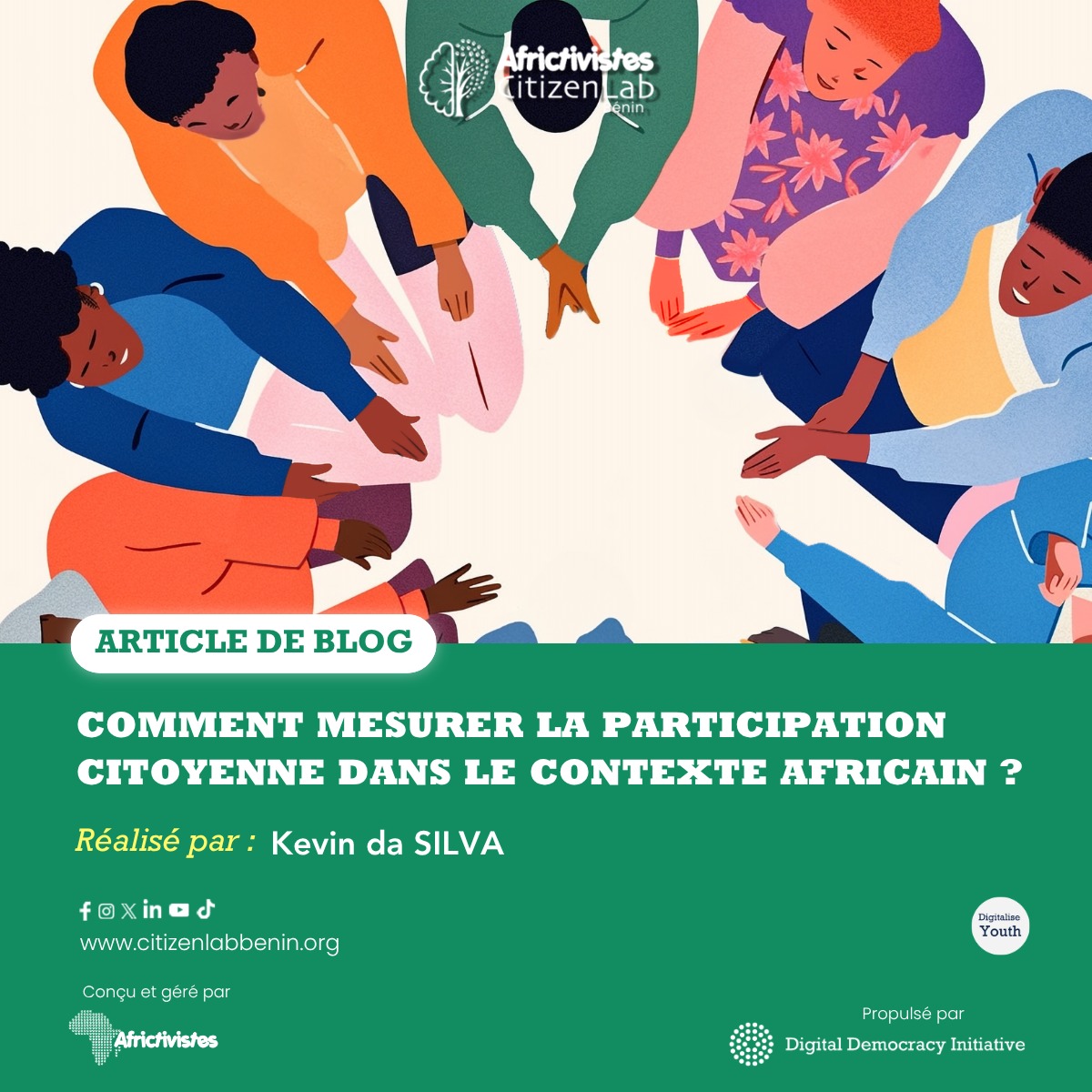 Comment mesurer la participation citoyenne dans le contexte africain ?