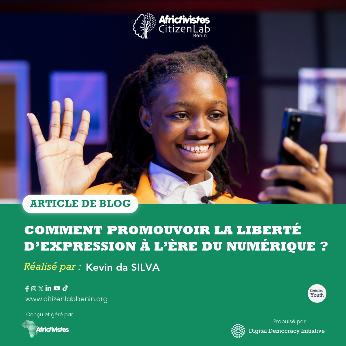 Comment promouvoir la liberté d’expression à l’ère du numérique ?