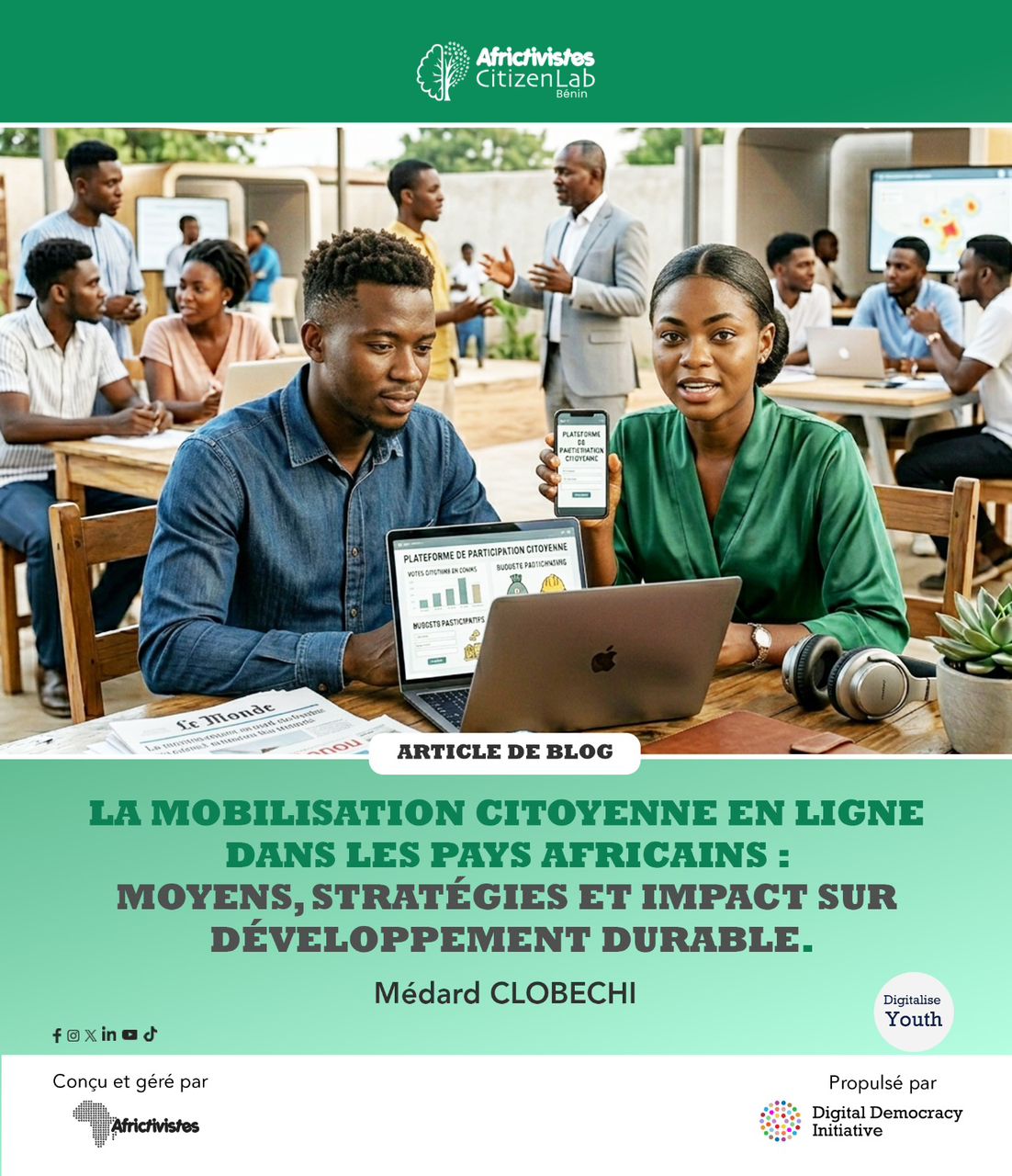 Mobilisation citoyenne en ligne : comment le numérique influence-t-il la démocratie en Afrique ?