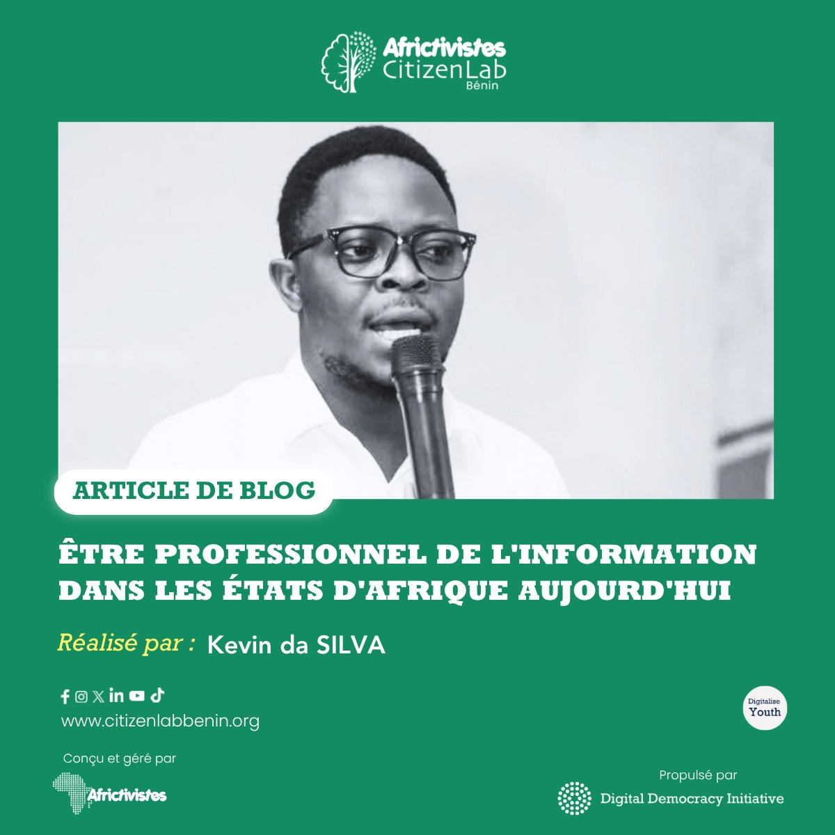 Être professionnel de l’information dans les États d’Afrique aujourd’hui