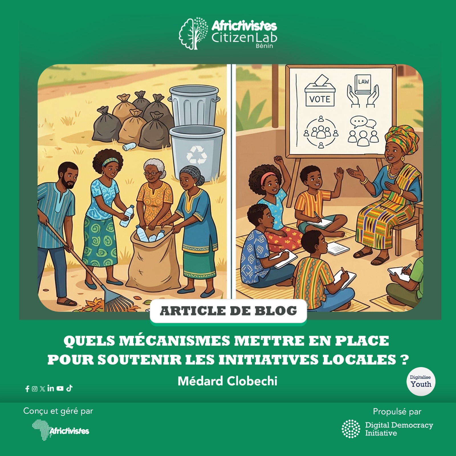 Quels mécanismes mettre en place pour soutenir les initiatives locales ?